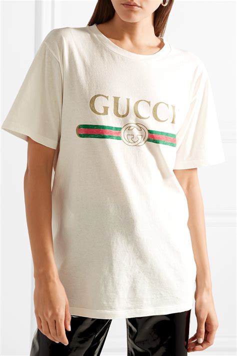 cotton Gucci t shirt